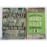 Bobby Jones - Spalding's Athletic Library Golf Instruction Series - "How to Play Golf" and "How I