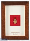 Rare 1898 Aberdeen Golf Club "Gold Medal" - small oval medal engraved on the obverse "Prize to the