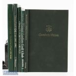 5x Golf Histories Books to include Wirral Ladies golf club 1894-1994 Betty Lloyd 1993, Cumbria Union