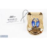 2004 Official Ryder Cup Presentation 10ct gold plated embossed and engraved Players/Official Money