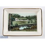 Kimberton USA Ceramic Decorative Golf Wall Plate Dish - featuring Pine Valley New Jersey Golf Course