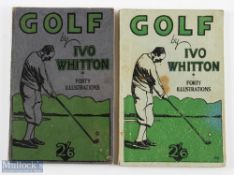 Whitton, Ivo - 2x scarce and interesting Australian editions of "Golf - with Special High Speed