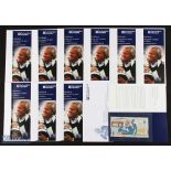 10x Jack Nicklaus 18x Major Golf Winner Collection of Royall Bank of Scotland £5 Bank Notes - to