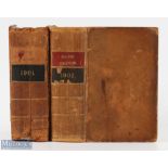 1901-02 Racing Calendar Races Part two leather bound complete year completed raced by the Jockey