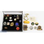 Assorted Golf enamel pin and lapel badges (19) featuring USA Women's Amateur Golf Championship