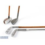 4x Assorted clubs to incl standard Golf Club Ray model putter with sound hosel, range finder jigger,