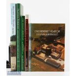 5x Golf Histories Books to include Ballater golf club 1892-1992 Peter MacPhee, One Hundred Years of