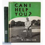 Cox W.J. (Bill) signed golf books (2) - titled "Can I Help You? The Guide to Better Golf" 1st ed