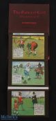 Chas Crombie - original folder of "The Rules of Golf Illustrated" - comprising 9x postcards publ'd