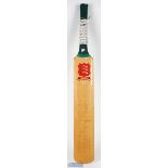Essex CCC Team Signed Cricket Bat, with noted signatures of Mark Waugh, Ronnie Irani, Peter Such,