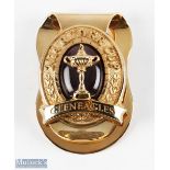 2014 Official Ryder Cup Presentation Gilt embossed and engraved Players/Official Money Clip - played