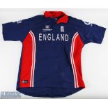 England Cricket Shirt 2003 ICC World Cup Jersey made by worldcricketstore.com Size L