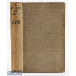Ouimet, Francis signed "A Game of Golf - A Book of Reminiscence" 1st ed 1933 original cloth slightly