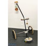 Vintage Bagless Golf Caddie Trolley a well-engineered patent pending "Bagless", folding, made of