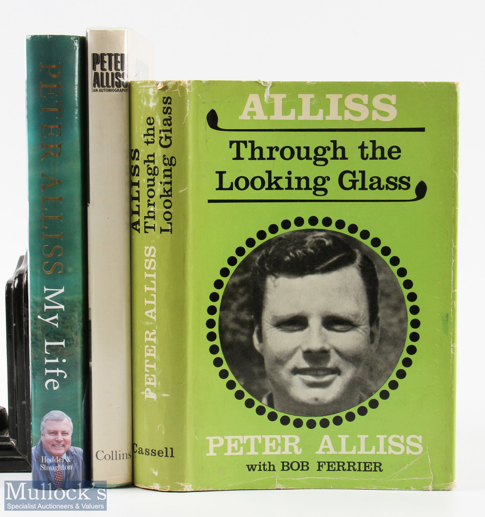 Alliss, Peter Collection of Signed Golfing Autobiographies (3) - "Through the Looking Glass" 1st