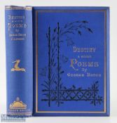 Bruce, George (St Andrews) - "Destiny and Other Poems" 1st edition 1876 - authors edition c/w