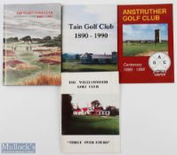 Collection of Scottish Golf Club Histories and Centenaries Nairn Golf Club 1887-1987 1st ed c/w dust