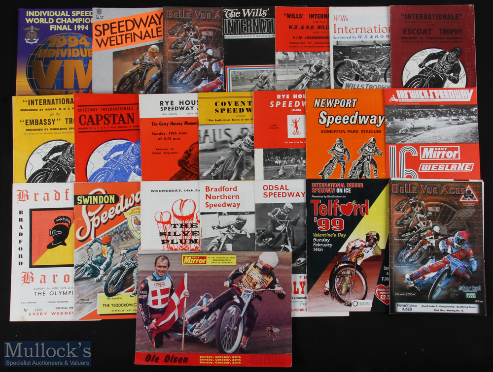 1973-2004 Speedway Big Match Programmes, to include a selection of 10 British Grand Prix 1998- - Image 2 of 2