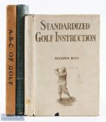 Collection of Early American Golf Instructions Books from 1916 onwards (3) - John Duncan Dunn "The