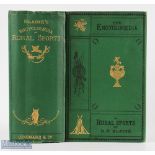 1870 The Encyclopaedia of Rural Sports - D P Blaine, a large volume covering lots of sports, fully