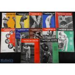 1931 The American Golfer Monthly Magazines (12) - complete run from Jan- Dec, edited by Grantland