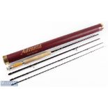 Advanta graphite brook trout fly rod 8' 4pc, line 56#, alloy uplocking reel seat and collar, with