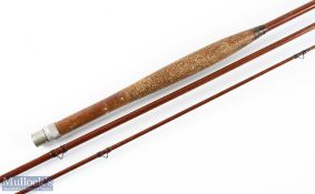 Hardy Alnwick whole cane fly rod (could this be the guinea rod?) G23780, 9' 92 approx, 3pc, alloy