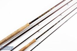 Shakespeare Sigma Graphite trout fly rod 1760-270, 2.7m 3pc line 6/7#, alloy double down locking