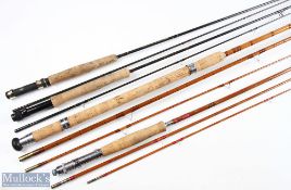 Daiwa Carbon Made in Gt Britain C98 Trout Fly Rod C98, 8ft 6" 2pc line 5#, alloy uplocking reel