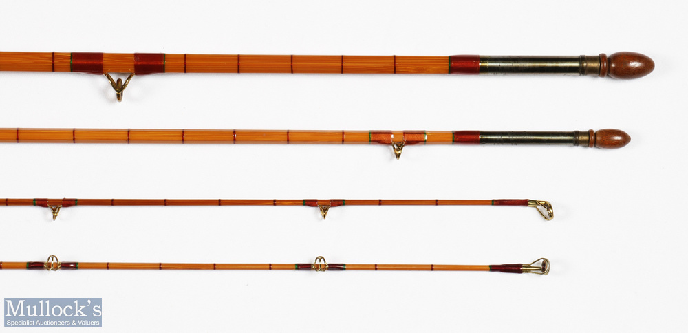 Sharpe's Aberdeen Aquarex carbon salmon rod 15' 3pc line 10#, 25" handle with double down locking - Image 4 of 5