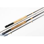 Dynaflex "The Church Hill Gold" No 989.469 fly rod 8' 2pc line 6/7#, double down locking reel