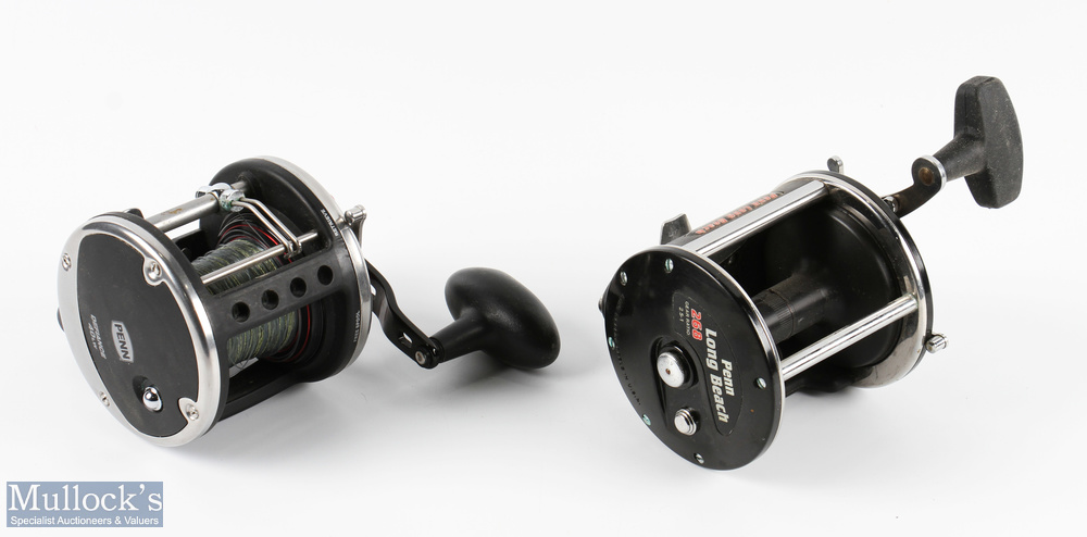 2x Penn Reels - Defiance DFN40LW and 268 Long Beach, both run smooth with light signs of use, both - Image 3 of 3