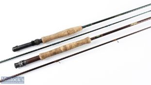 Daiwa Made in Scotland Pro carbon fly rod 10' 6" 2pc, line 6/8#, double alloy uplocking reel seat,
