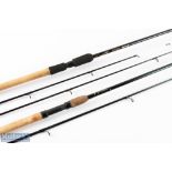Fox Barbel Special carbon rod 12' 2pc 1 1/2lb, 23" handle with Fuji down locking reel seat, lined