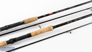 Daiwa Sensor carbon spinning rod 9' 2pc, CW 7-35g, 26" handle with uplocking reel seat, agate