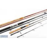 Edgar Sealey Spinette hollow glass heavy spinning rod 8' 2pc alloy sliding reel fittings and