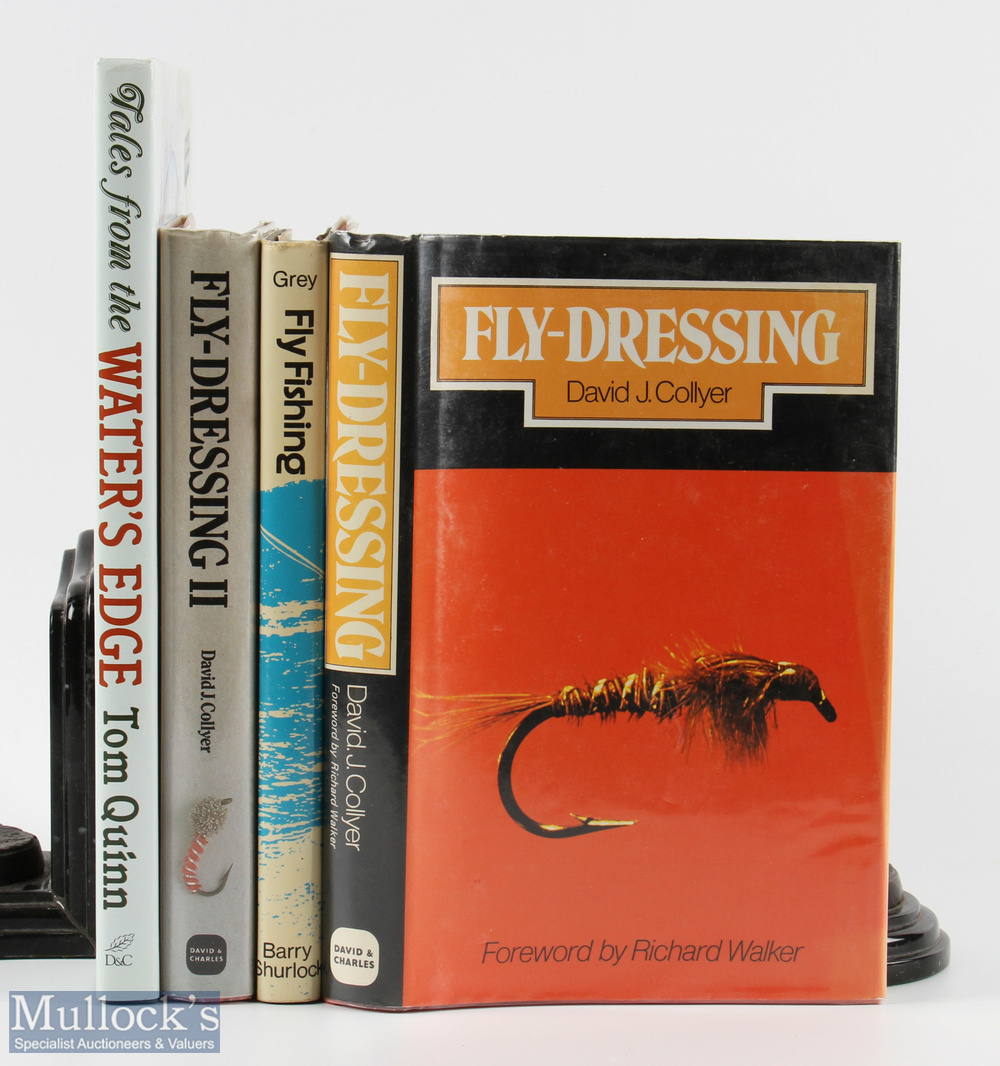 Collection of Fishing Books on Flies, Fly Dressing David J Collyer 1985, Fly Dressing II David J