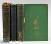 The Newcastle Fishers Garland 1864 Book Joseph Crawhall, An Anglers Rambles and Angling Songs 1866