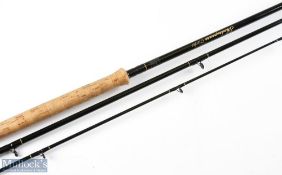 Shakespeare carbon Featherlite Graphite Salmon Rod, 4.5m, 3pc, line 10/11#, 25" handle with down