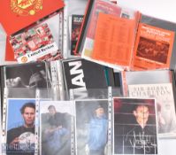 Quantity of Manchester United Football Club items to include signed photographs, George Best