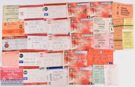 TICKETS: Liverpool home match tickets 1967/68 WBA (FAC), 1972/73 Wolves, WBA, Leeds Utd, 1976/77