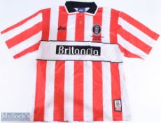 2000 Stoke City Auto Windscreen Shield Final Replica Football Shirt, made by Asics, size XL, short