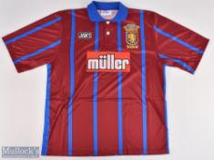 1994 Aston Villa Coca Cola Cup Final Winners Commemorative Replica Football Shirt made by Asics,