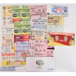 TICKETS Scotland home tickets v 1982 England, v 1984 Spain (WC), v 1987 Brazil (Rous Cup), v 1989