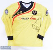 2000s Watford Ladies Football Shirt, made by EV2 sportswear, long sleeve, No.12 to back size S