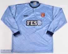 1991-1992 Stirling Albion Away replica Football Shirt, made by Spall, size L, has long sleeves No.