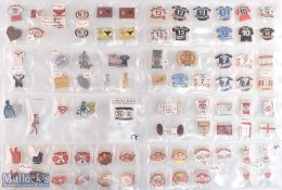 St Helens Rugby League enamel badge selection features Saints, Challenge Cup Final, King of Clubs,