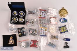 Leicester City Football Metal Badges and Fob - mixed collection (#28)