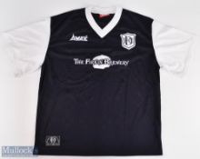 1996-1998 Dundee Football Club Replica Shirt made by Avec size L, short sleeve Firkin Brewery