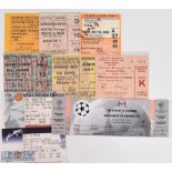 TICKETS: Selection of Manchester Utd home match tickets 1964/65 Everton (ICFC), 1965/66 Benfica (EC)